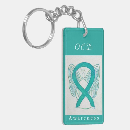 Obsessieve Compulsive Disorder (OCD) Sleutelhanger (Voorkant Links)