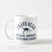 Obsessieve Compulsive Spearfish Disorder Koffiemok (Links)