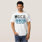 Obsessieve computerstoornis Fungerend IT Repair Gu T-shirt (Voorkant volledig)