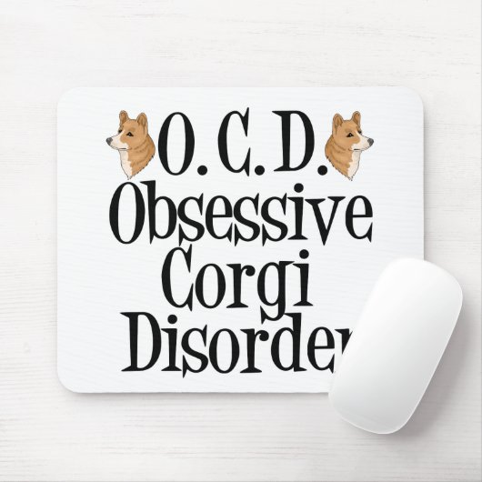 Obsessieve Corgi stoornis Muismat (Met muis)