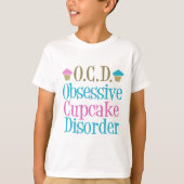 Obsessieve Cupcake Disorder Kind T-shirt (Voorkant)