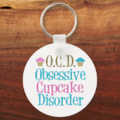Obsessieve Cupcake-stoornis Sleutelhanger (Achterkant)