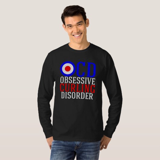 Obsessieve-Cursief stoornis T-shirt (Voorkant volledig)