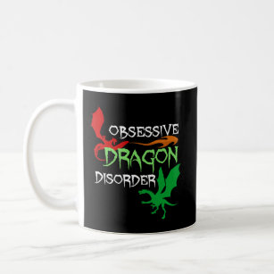 Obsessieve drakenstoornis Koele draken Koffiemok
