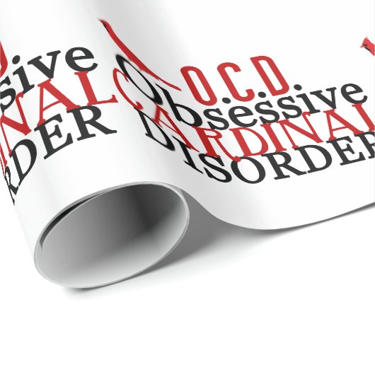 Obsessieve kardinale stoornis cadeaupapier (Rol Hoek)