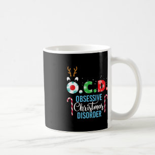 Obsessieve kerststoornis! Rendier Antlers GIF Koffiemok