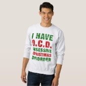 Obsessieve kerstziekte trui (Voorkant volledig)