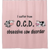 Obsessieve Koe stoornis Douchegordijn (Voorkant)