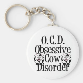 Obsessieve Koe stoornis Sleutelhanger
