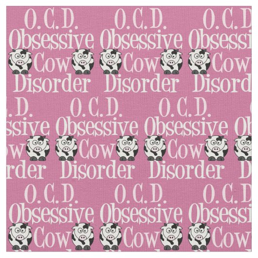 Obsessieve Koe stoornis Stof (Close Up)