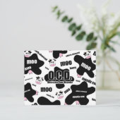 Obsessieve-koeienziekte Briefkaart (Staand voorkant)