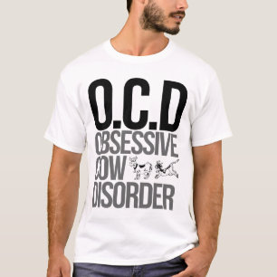 obsessieve-koeienziekte t-shirt