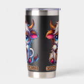 Obsessieve Koffie Stoornis  Geïsoleerde Drinkbeker (Links)