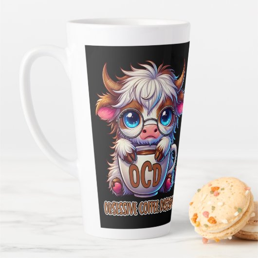 Obsessieve Koffie Stoornis Latte Mok (In situ)
