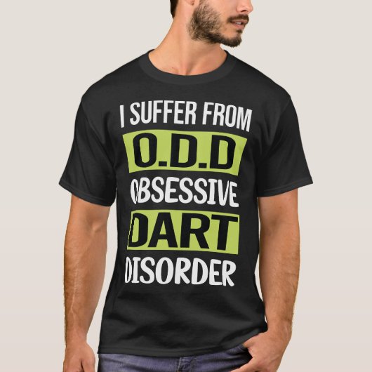 Obsessieve liefde darts t-shirt (Voorkant)