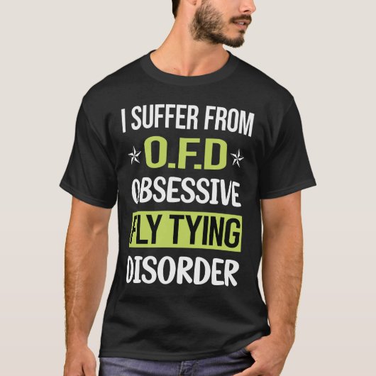 Obsessieve Liefde Fly Tying T-shirt (Voorkant)