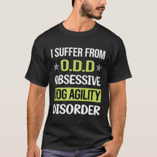 Obsessieve liefde hond behendigheid training t-shirt