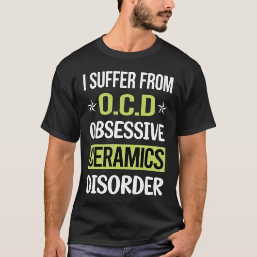 Obsessieve Liefde Keramiek T-shirt (Voorkant)