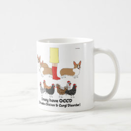 Obsessieve Mok van kippen- en Corgi-stoornissen