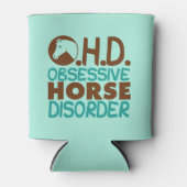 Obsessieve-paardenstoornis Blikjeskoeler (Voorkant)