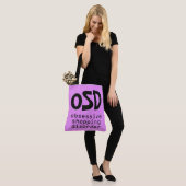"Obsessieve-Shoping Disorder"-tassen Tote Bag (Op model)