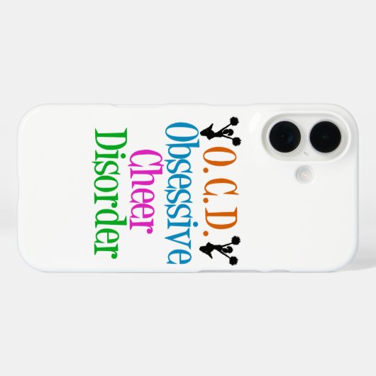 Obsessieve-tumor Case-Mate iPhone Case (Achterkant (horizontaal))