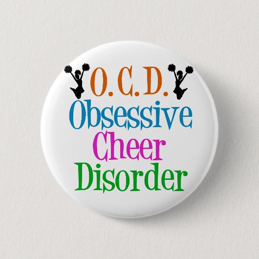 Obsessieve-tumor Ronde Button 5,7 Cm (Voorkant)