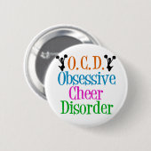 Obsessieve-tumor Ronde Button 5,7 Cm (Voorkant /achterkant)