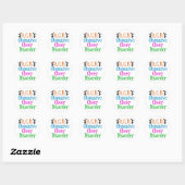 Obsessieve-tumor Ronde Sticker (Vel)