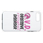 Obsessieve volleybalaandoening Case-Mate iPhone case (Achterkant (Horizontaal))