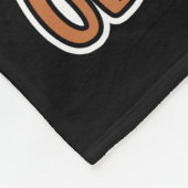 Obsessive Coffee Disorder Fleece Deken (Hoek)