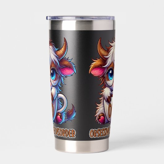 Obsessive Coffee Disorder  Geïsoleerde Drinkbeker (Rechts)