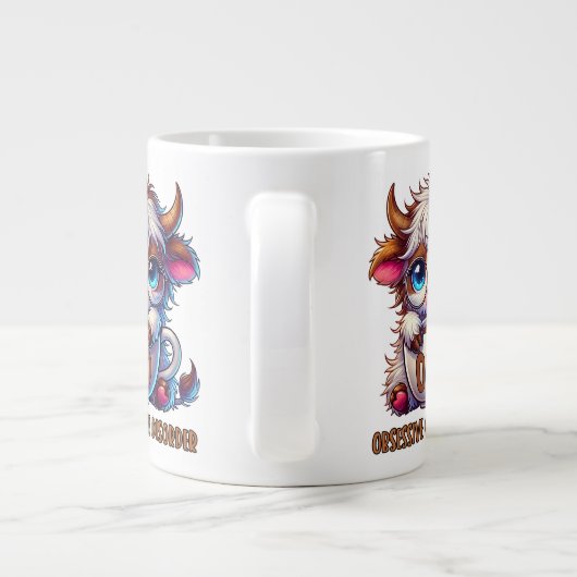 Obsessive Coffee Disorder Grote Koffiekop (Achterkant)