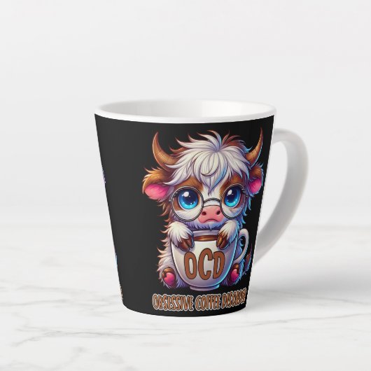 Obsessive Coffee Disorder  Latte Mok (Rechterhoek)