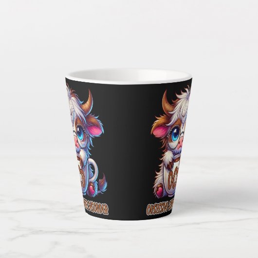 Obsessive Coffee Disorder  Latte Mok (Voorkant)