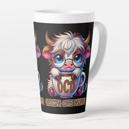 Obsessive Coffee Disorder  Latte Mok (Rechterhoek)