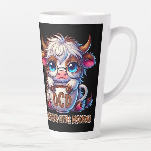 Obsessive Coffee Disorder Latte Mok (Rechts)