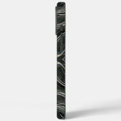 obsidiaan echo | symmetrische donkermarmerstroom Case-Mate iPhone case (Achterkant / Links)