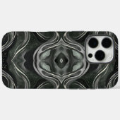 obsidiaan echo | symmetrische donkermarmerstroom Case-Mate iPhone case (Achterkant (horizontaal))
