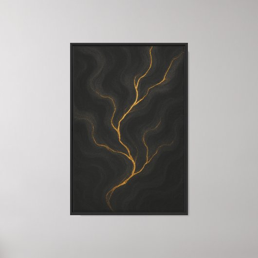 Obsidiaan gefluister canvas afdruk (Voorkant)