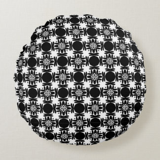 Obsidiaan Medaillon Rond Kussen