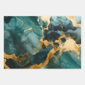 Obsidiaan Rivier Inpakpapier Vel (Voorkant 3)