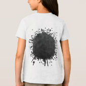 Obsidiaan Stilte Tri-Blend Shirt (Achterkant)