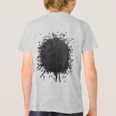 Obsidiaan Stilte Tri-Blend Shirt (Achterkant)
