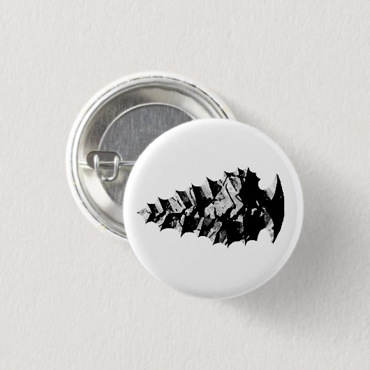 Obsidian Arrow Head Button (Voorkant /achterkant)