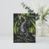 Obsidian Briefkaart (Staand voorkant)