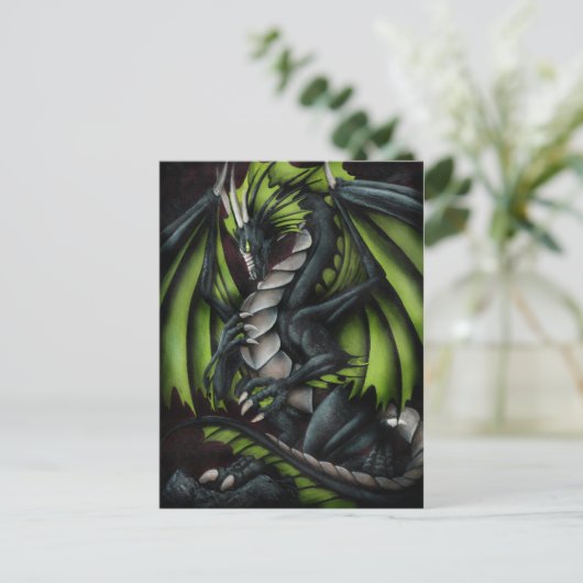 Obsidian Briefkaart (Staand voorkant)