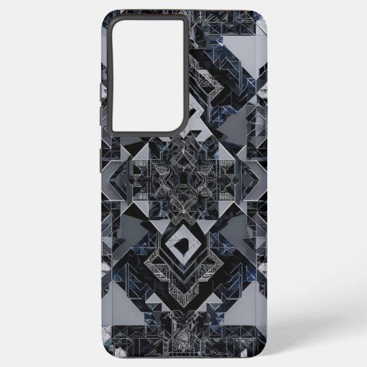 Obsidian Cypher: het hart van de machine Samsung Galaxy Hoesje (Achterkant)