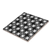 Obsidian Medaillon Tegeltje (Zijkant)