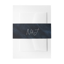Obsidian Oracle Middernacht Oracle Blauw Goud Brui Uitnodigingen Wikkel